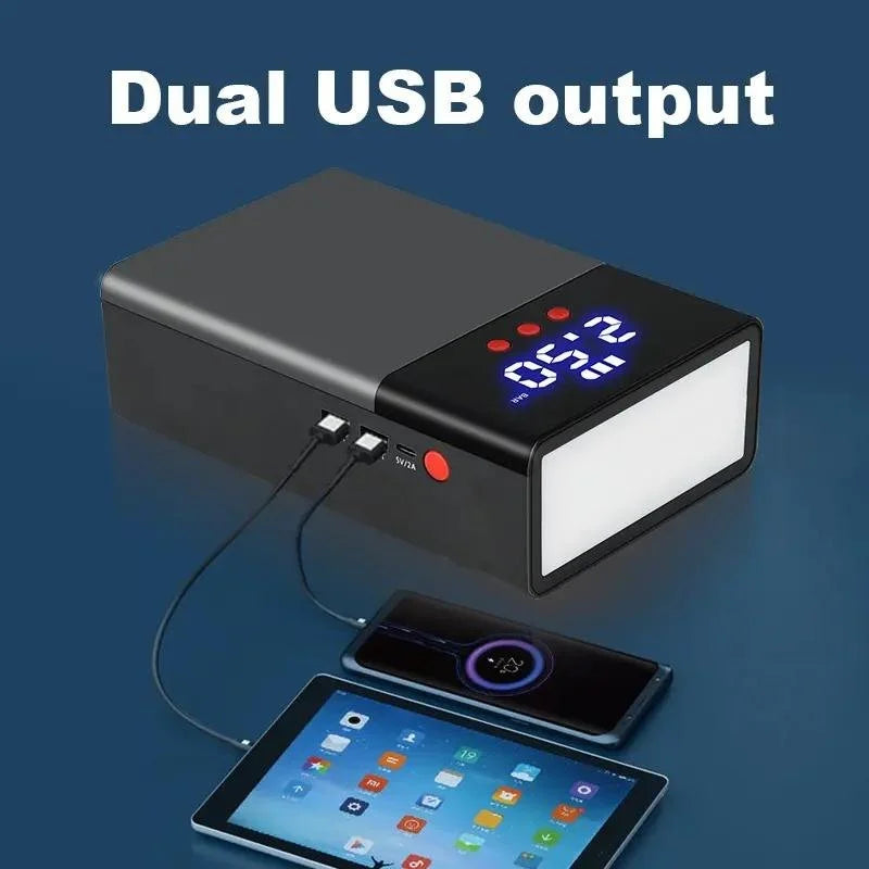 Jump Starter auto multifunctional 12V cu compresor aer 150 PSI si baterie 80000mAh