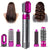 Set perie de par 5 in 1, 1000W, cu capete detasabile, design portabil, 32x15x5cm