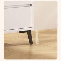 Comoda moderna si simpla cu 3 sertare si 2 usi, MDF, 140x40x75cm - imagine 7