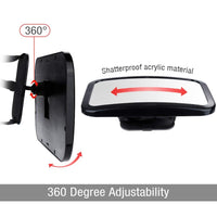 Oglinda auto supraveghere bebe fixare tetiera suport anti alunecare 360 grade - imagine 6