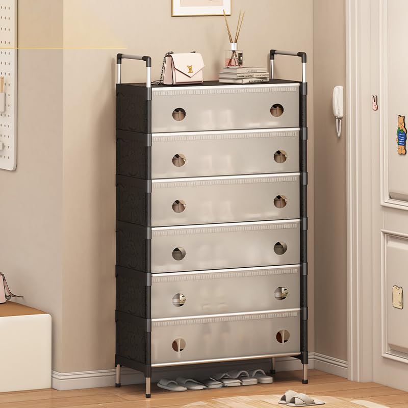 Raft pliabil pentru pantofi cu 4, 5 sau 6 etaje, design modern, stabil și multifuncțional