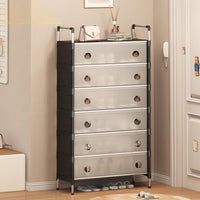 Raft pliabil pentru pantofi cu 4, 5 sau 6 etaje, design modern, stabil și multifuncțional - imagine 9