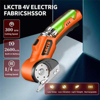 Foarfeca Electrica pentru Cartoane, Textile si Piele, cu LED, Lama Otel si Baterie Reincarcabila 2300mAh - imagine 10