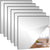 Set 32 oglinzi acrilice decorative design patrat
