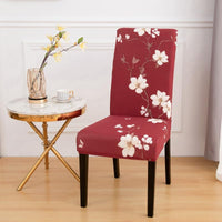 Set 6 huse universale, elastice, pentru scaun - imagine 5