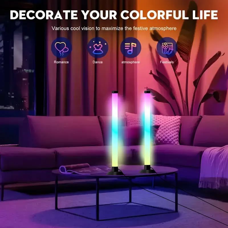 Set 2 Bare LED RGB Inteligente – Control prin Aplicatie si Telecomanda