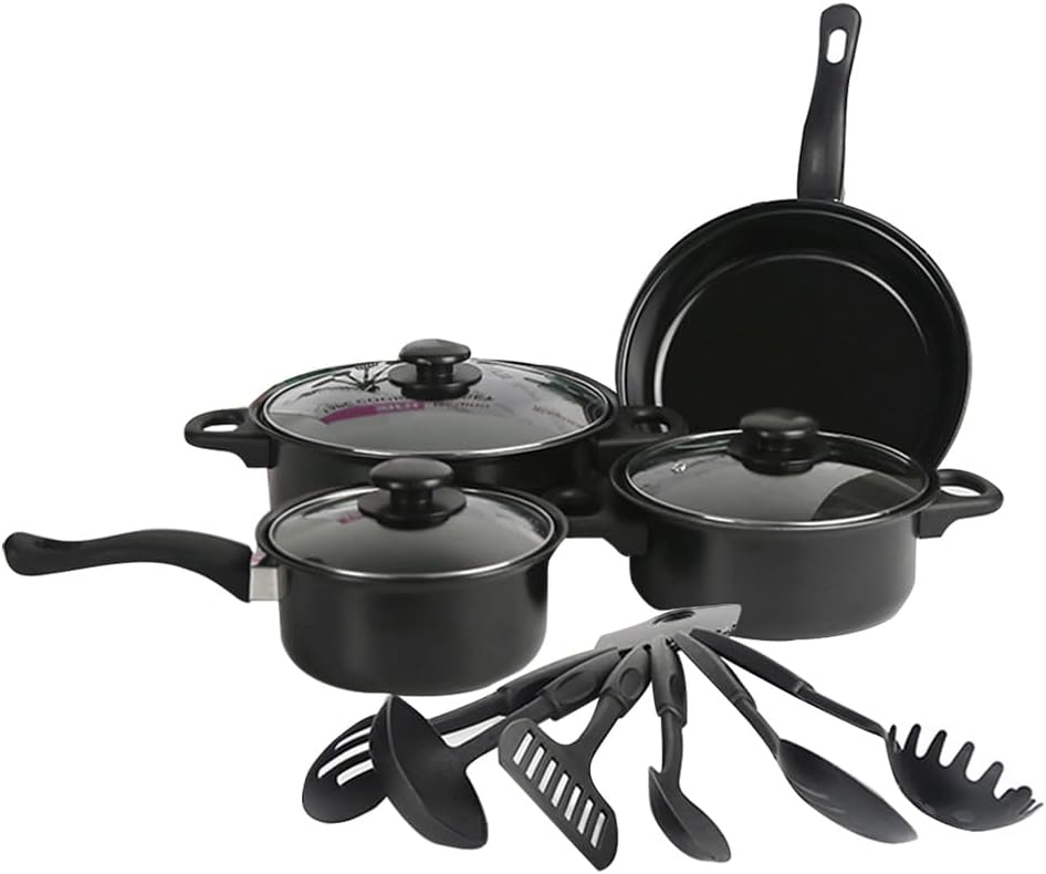 Set oale si ustensile bucatarie pentru gatit, 13 piese