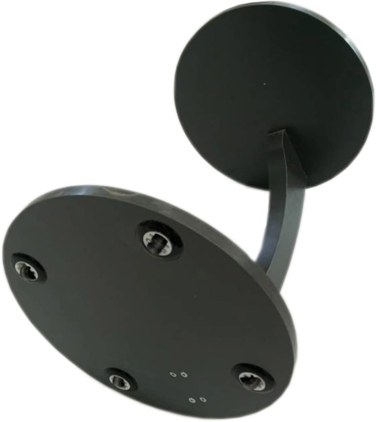 Masuta de cafea rotunda cu roti, din PAL melaminat – 38 cm diametru, 56 cm inaltime