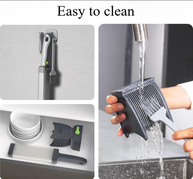 Feliator Profesional pentru Carne cu Lame Multiple din Inox Alimentar si Grosime Ajustabila (2-4mm) – Ideal pentru Tartar, Fasii, Felii si Cuburi de Carne