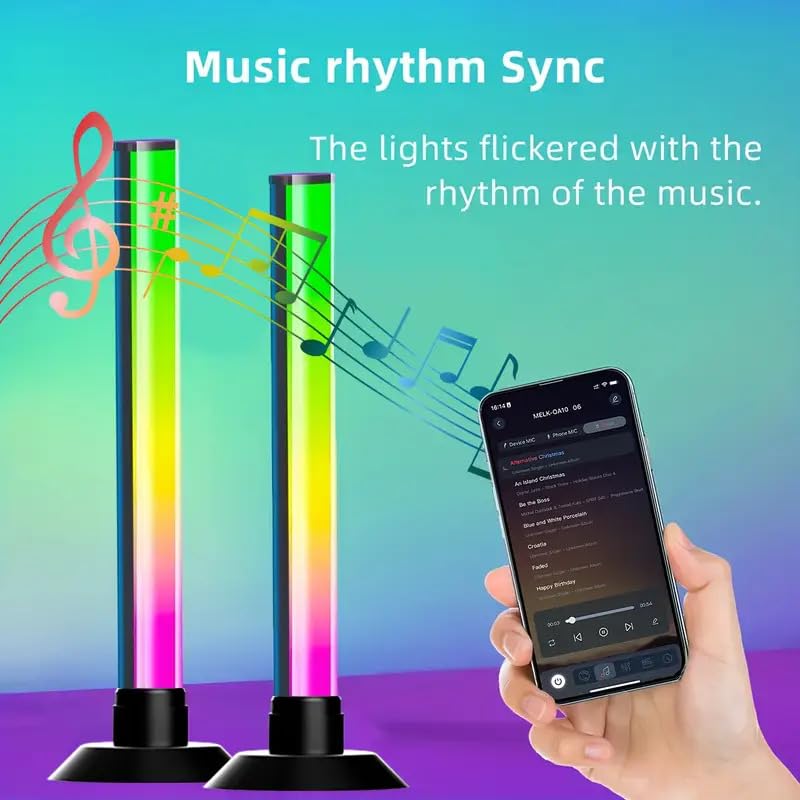 Set 2 Bare LED RGB Inteligente – Control prin Aplicatie si Telecomanda