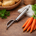 Taietor inox pentru legume si fructe otel inoxidabil, design ergonomic