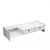 Suport multifunctional pentru monitor sau laptop, din PVC, cu 2 sertare