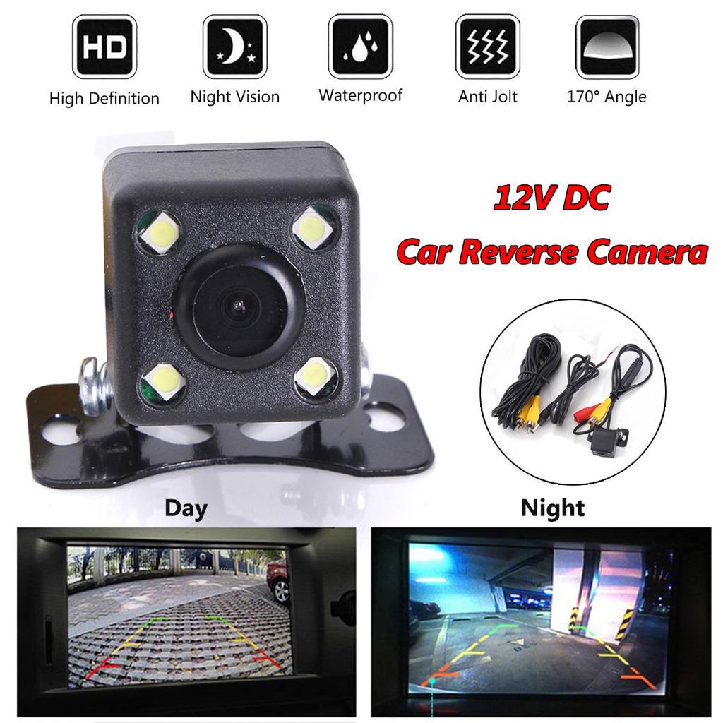 Set camera auto video marsarier cu 4 LED si monitor LCD pliabil de 4.3 inch