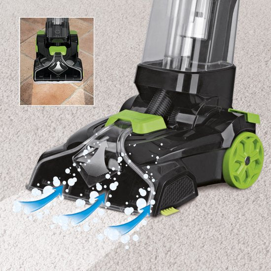 Aspirator Vertical 3 in 1 cu Spalare Injectie Apa si Abur 1200W – Fara Sac, 4L+4L, Silentios 36dB