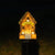 Lampa decorativa de gradina cu încarcare solara, model casuta din povesti