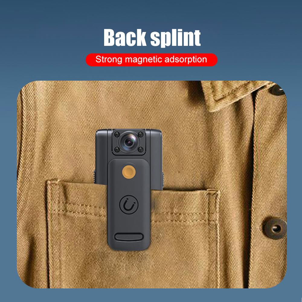 Camera corporala Cam HD cu lentila rotativa,WiFi, Vedere Nocturna IR si Autonomie 7 Ore