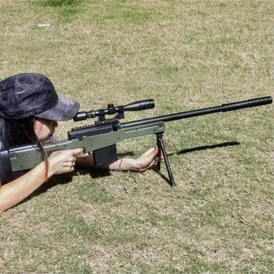 Sniper de jucarie cu luneta si gloante moi, AWM 98K, 105cm