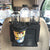 Set 2 organizatoare auto pliabile, montare la scaunul din spate, ABS, 25 x 16.2 x 3 cm