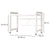 Raft metalic cuptor cu microunde, negru, etajera ajustabila, organizator bucatarie, 40-60 x 36.5 x 45 cm