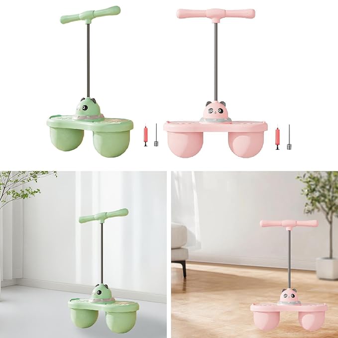 Jucarie de Sarituri pentru Copii cu Maner Ergonomic si Baza Antialunecare – Design Panda