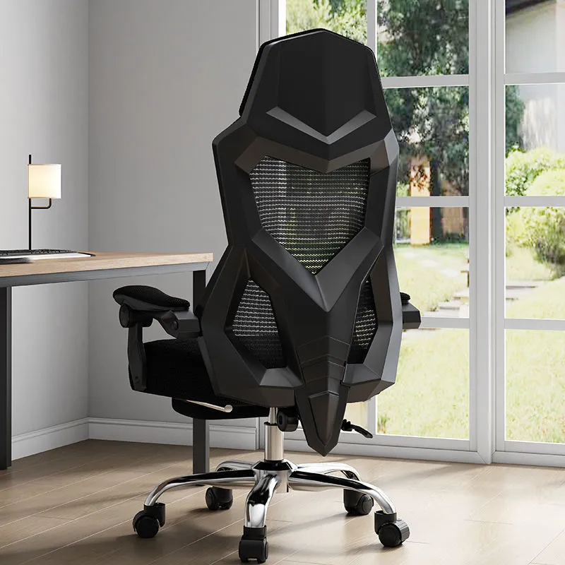 Scaun de Gaming Ergonomic Predator cu spătar ventilat și design futurist