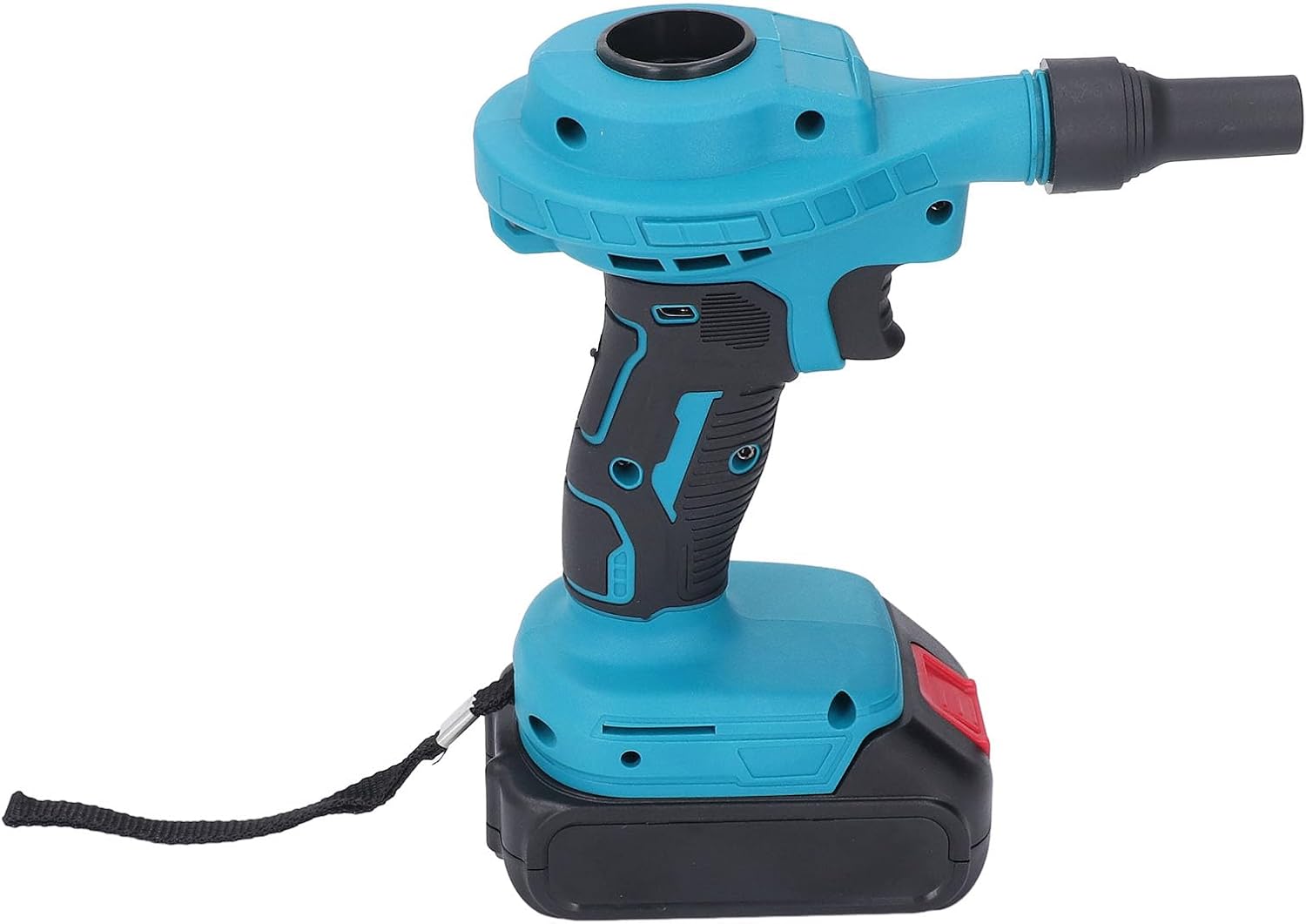 Suflanta portabila cu functie de aspirare, 2 acumulatori 24V, 500W, 200m/s