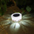 Lampa solara LED decorativa cu proiectie floare, IP65, 5W, alb rece, dimensiuni 12.5 x 6.5 cm