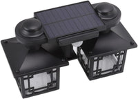 Lampa solara dubla pentru perete cu senzor de miscare si telecomanda 192 LED, JD-2219A - imagine 4