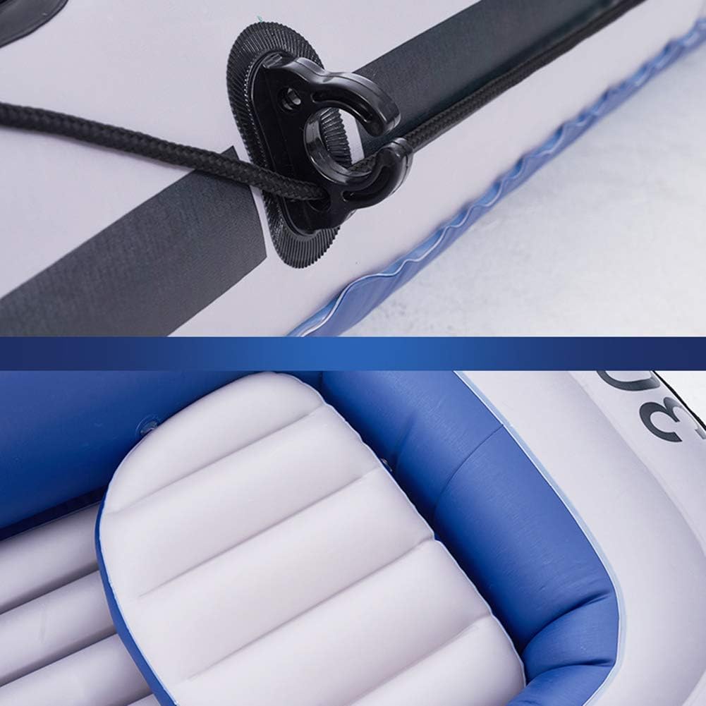 Barca gonflabila 4 persoane 272x152 cm – PVC cu accesorii incluse si perne detasabile