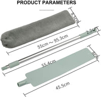 Mop plat retractabil pentru curatarea prafului in spatiile inguste - imagine 10