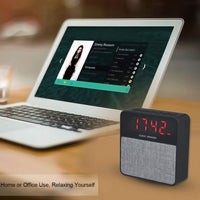 Radio portabil cu Ceas, Alarma si Bluetooth - imagine 4