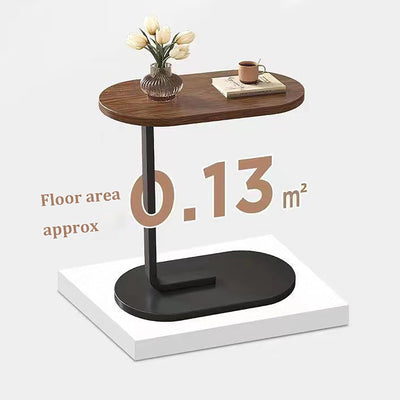 Masuta de cafea cu picior pentru pat/canapea , maro 45 x 30 x 60 cm