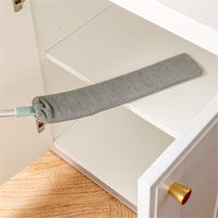 Mop plat retractabil pentru curatarea prafului in spatiile inguste - imagine 3