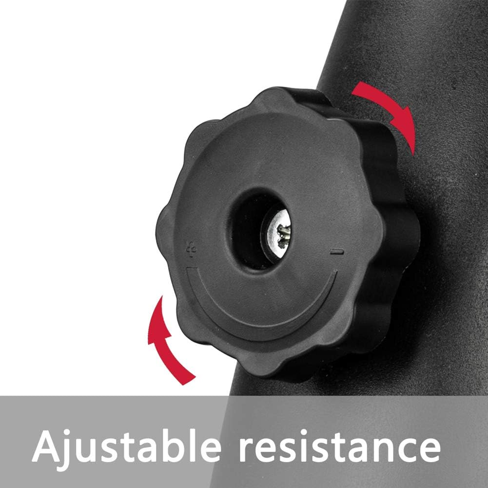 Mini bicicleta de exercitii pliabila cu ecran LCD, pentru brate si picioare, reglare rezistenta si design compact