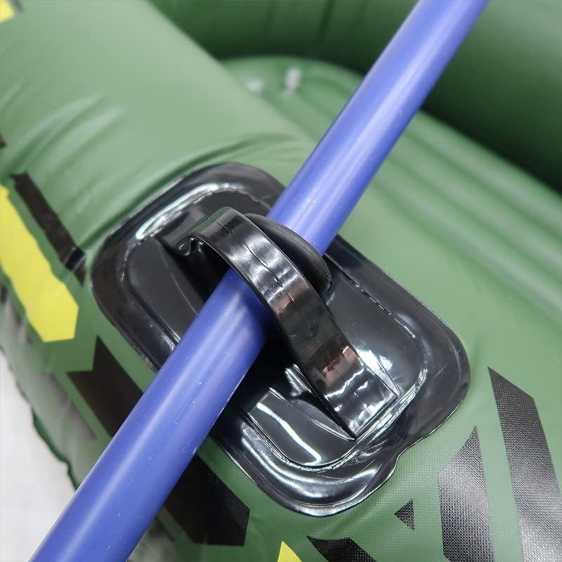 Barca gonflabila pentru pescuit, 300kg, 230 X 130 cm, 2 persoane, 2 vasle + pompa