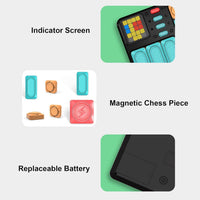 Joc Klotski de gandire logica, blocuri magnetice, slide game, electronic cu sistem AI integrat - imagine 5