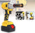 Bormasina de impact cu 2 acumulatori 98Vf 5AH, trusa