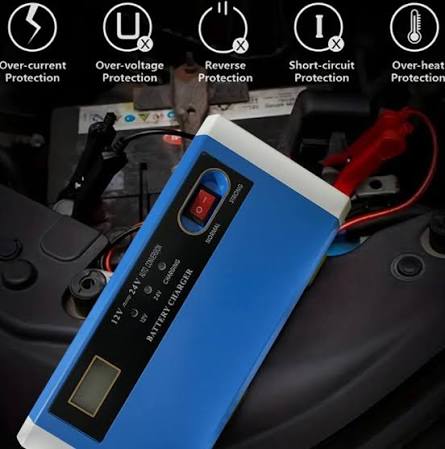 Redresor Auto Standard 12/24V 10A Afisaj LED 200Ah Incarcare Baterie - imagine principala