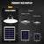 Lampa Solara LED 100/150W  de Hala cu Panou Solar