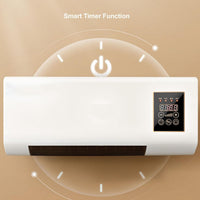 Mini aer conditionat cu ventilator, 2 in 1, 55 cm, Rece/Cald, 16 - 40 grade, 1800W, cu telecomanda, Alb - imagine 8