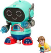 Jucarie interactiva, Robotul zambaret, functie sunete si lumini, multicolor, 15 cm