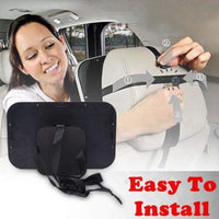 Oglinda auto supraveghere bebe fixare tetiera suport anti alunecare 360 grade - imagine 4