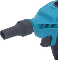 Suflanta portabila cu functie de aspirare, 2 acumulatori 24V, 500W, 200m/s - imagine 6