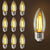 Bec LED vintage Edison cu filament C35 E27/4W/230V 2700K