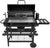Gratar cu capac si termometru 105,5x85x118 cm – rafturi laterale, roti si aerisire reglabila