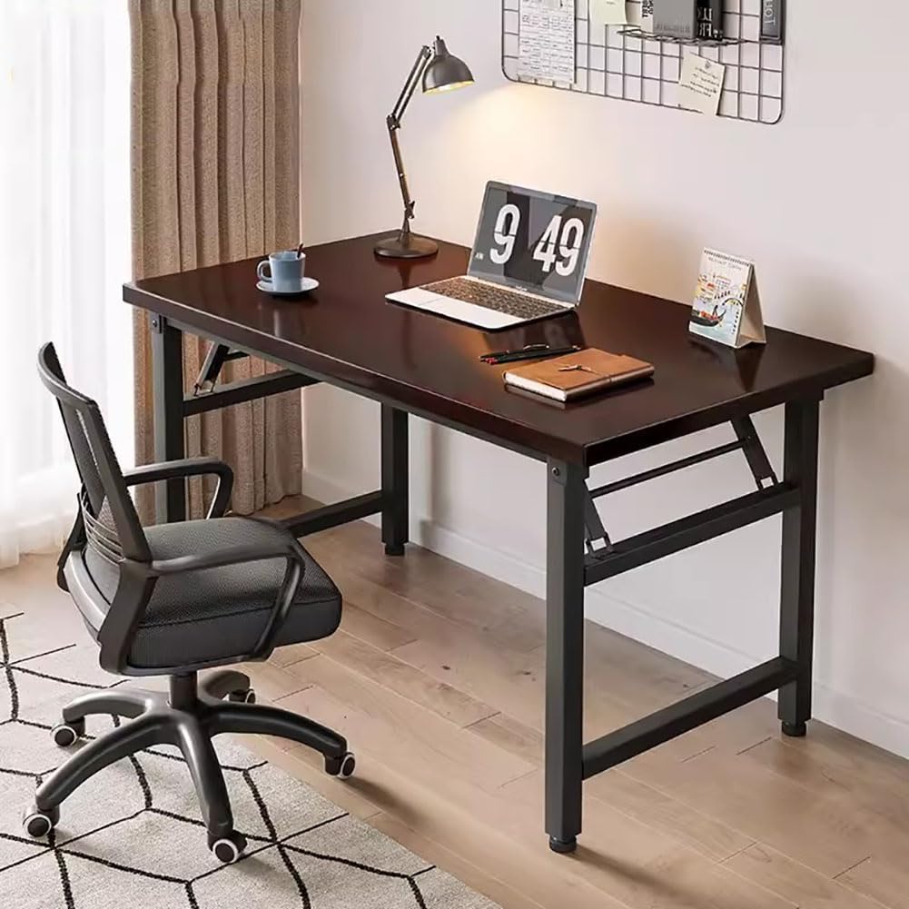 Birou pliabil, cadru metalic, blat MDF 16mm, 120x60cm