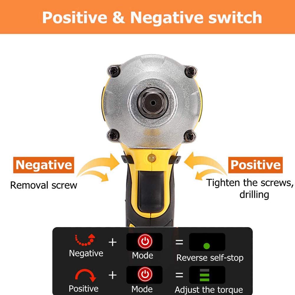 Bormasina de impact cu 2 acumulatori 98Vf 5AH, trusa