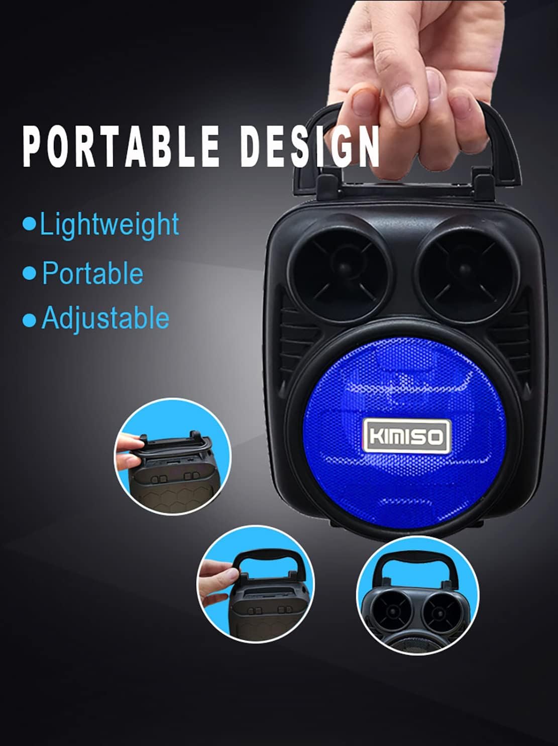Boxa Portabila Wireless Kimiso KMS 1182