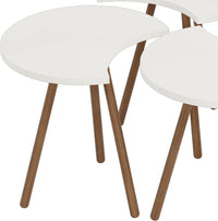 Set 4 Masute multifunctionale, utilizare individuala sau combinata, 48 x 77 x 77 cm - imagine 8