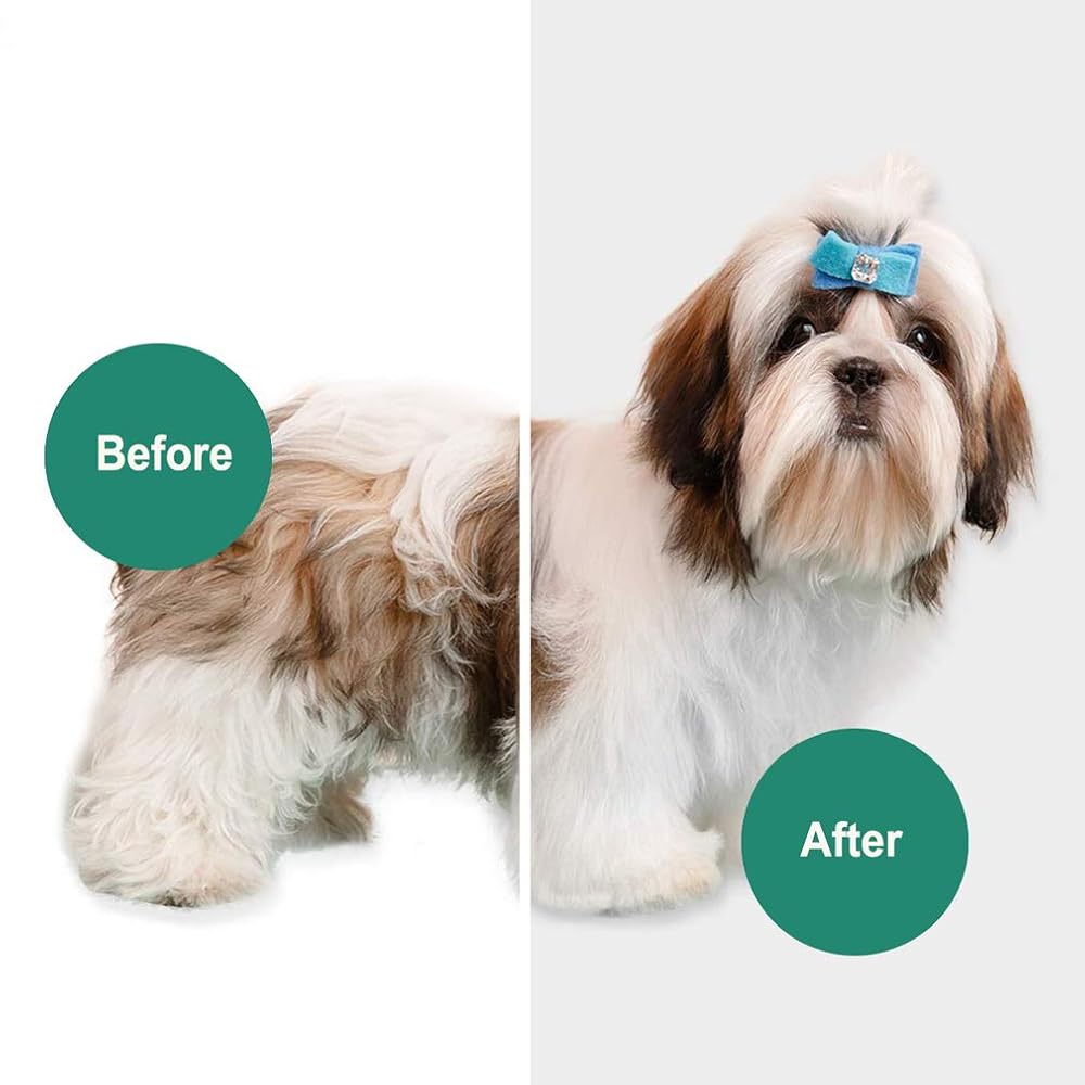 Uscator si perie pentru animale 2 in 1 pentru caini si pisici talie mica si medie